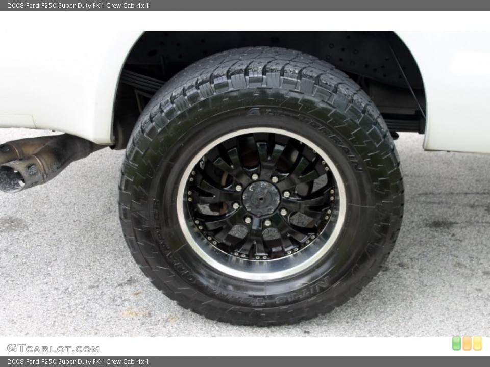 2008 Ford F250 Super Duty Custom Wheel and Tire Photo #67420093