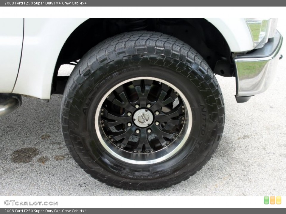 2008 Ford F250 Super Duty Custom Wheel and Tire Photo #67420104