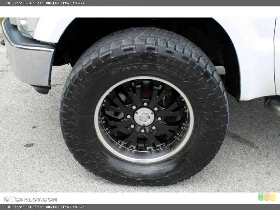 2008 Ford F250 Super Duty Custom Wheel and Tire Photo #67420110