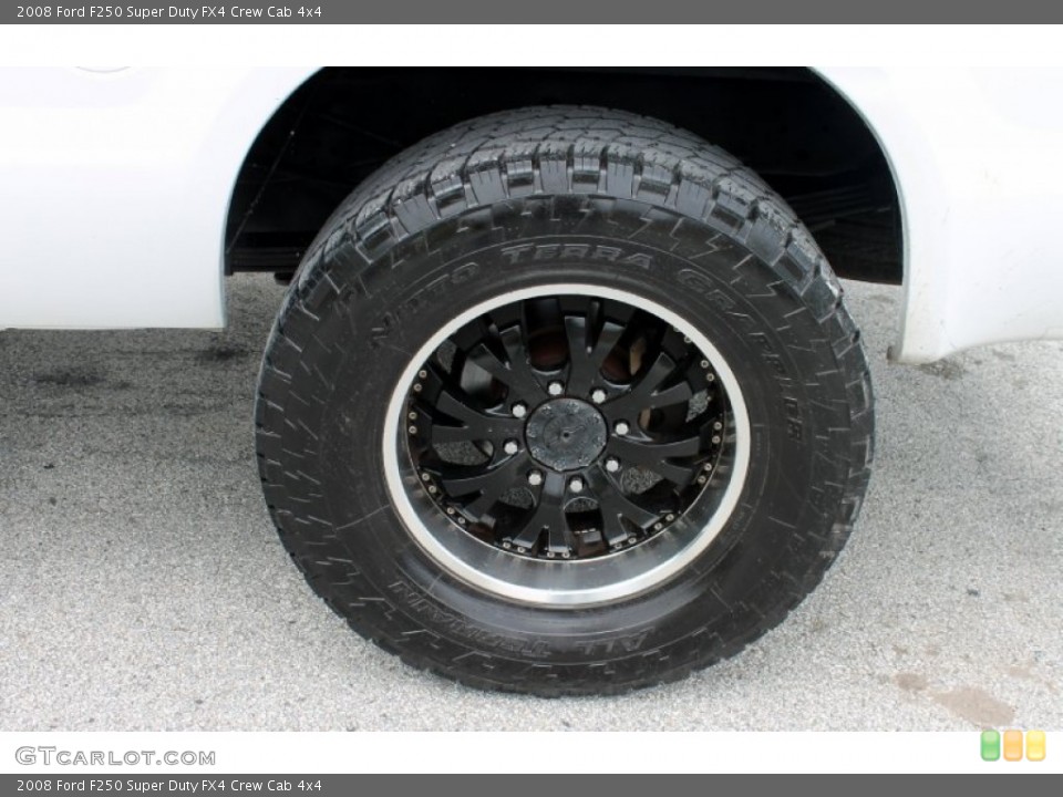 2008 Ford F250 Super Duty Custom Wheel and Tire Photo #67420119