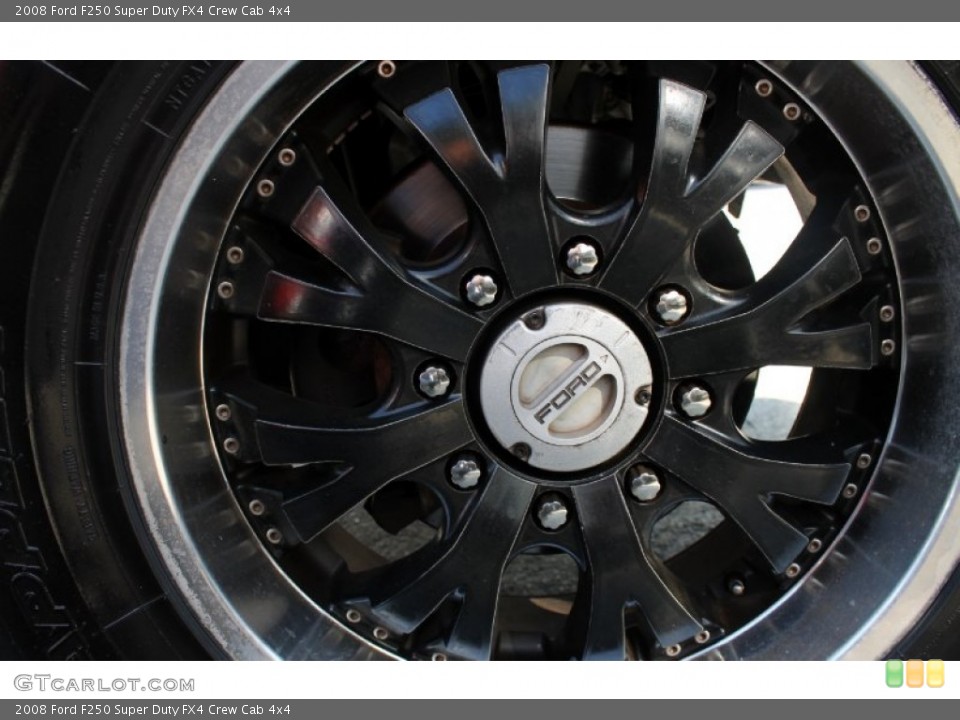 2008 Ford F250 Super Duty Custom Wheel and Tire Photo #67420128