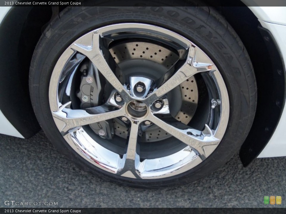 2013 Chevrolet Corvette Grand Sport Coupe Wheel and Tire Photo #67426470