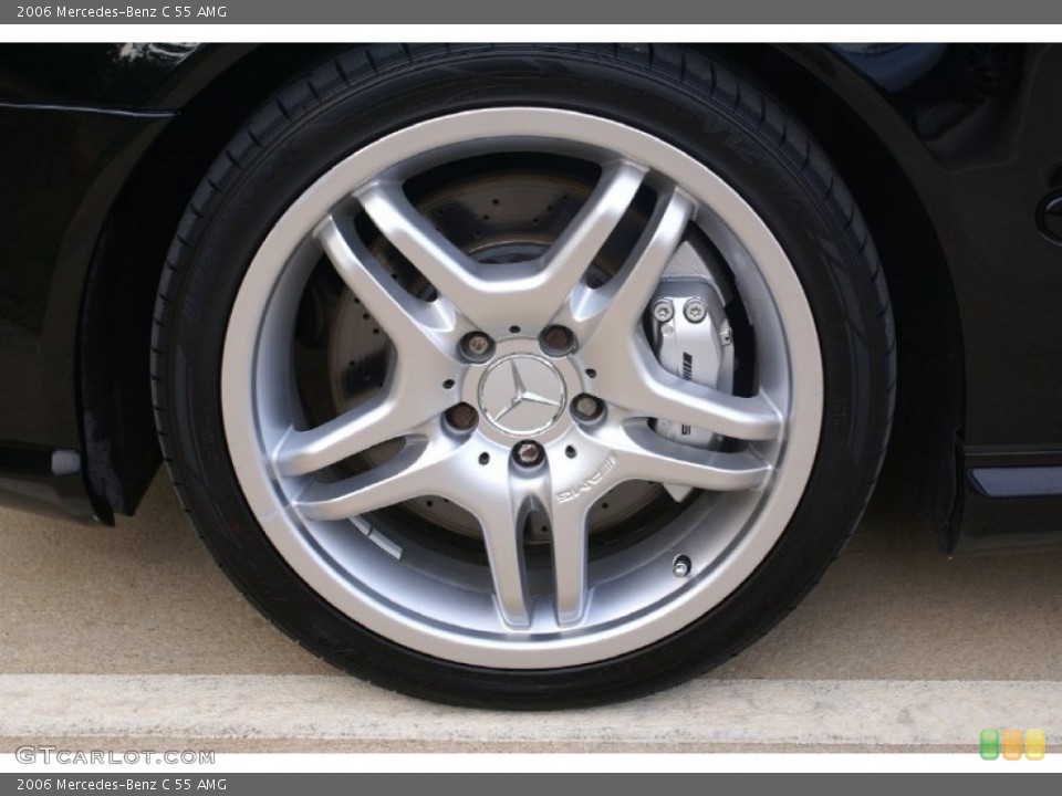 2006 Mercedes-Benz C 55 AMG Wheel and Tire Photo #67430715