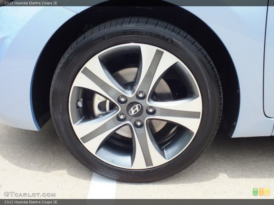 2013 Hyundai Elantra Coupe SE Wheel and Tire Photo #67433841