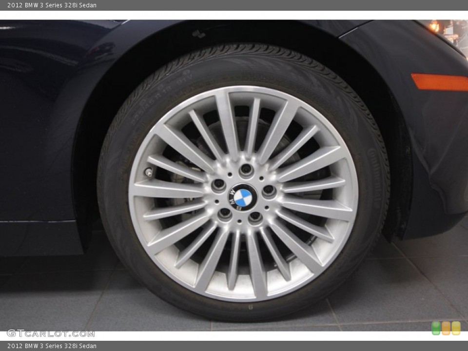 2012 BMW 3 Series 328i Sedan Wheel and Tire Photo #67435035