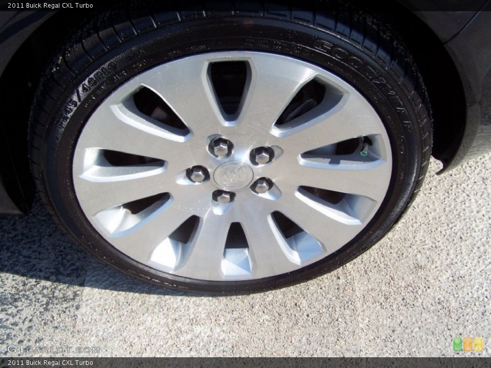 2011 Buick Regal CXL Turbo Wheel and Tire Photo #67443999