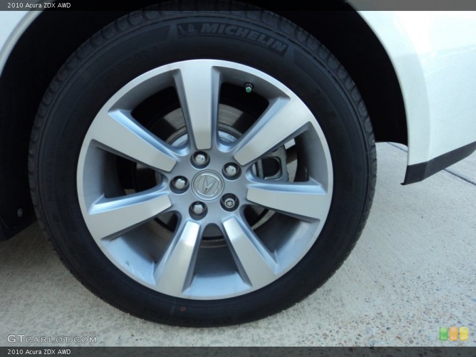 2010 Acura ZDX AWD Wheel and Tire Photo #67447446