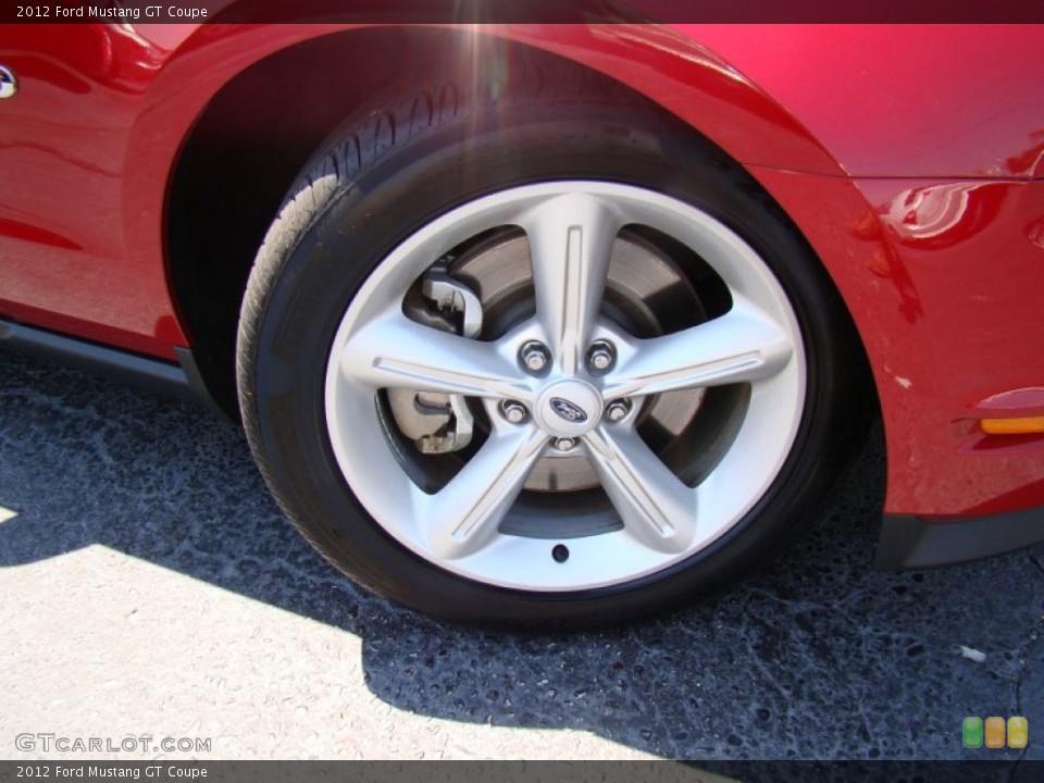 2012 Ford Mustang GT Coupe Wheel and Tire Photo #67453527