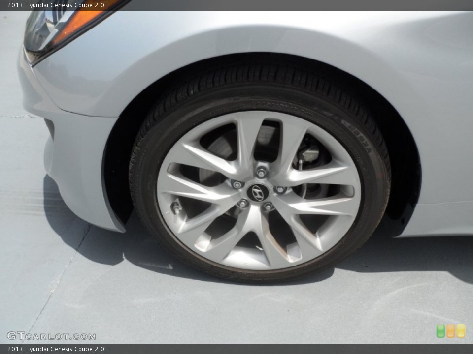 2013 Hyundai Genesis Coupe 2.0T Wheel and Tire Photo #67458183