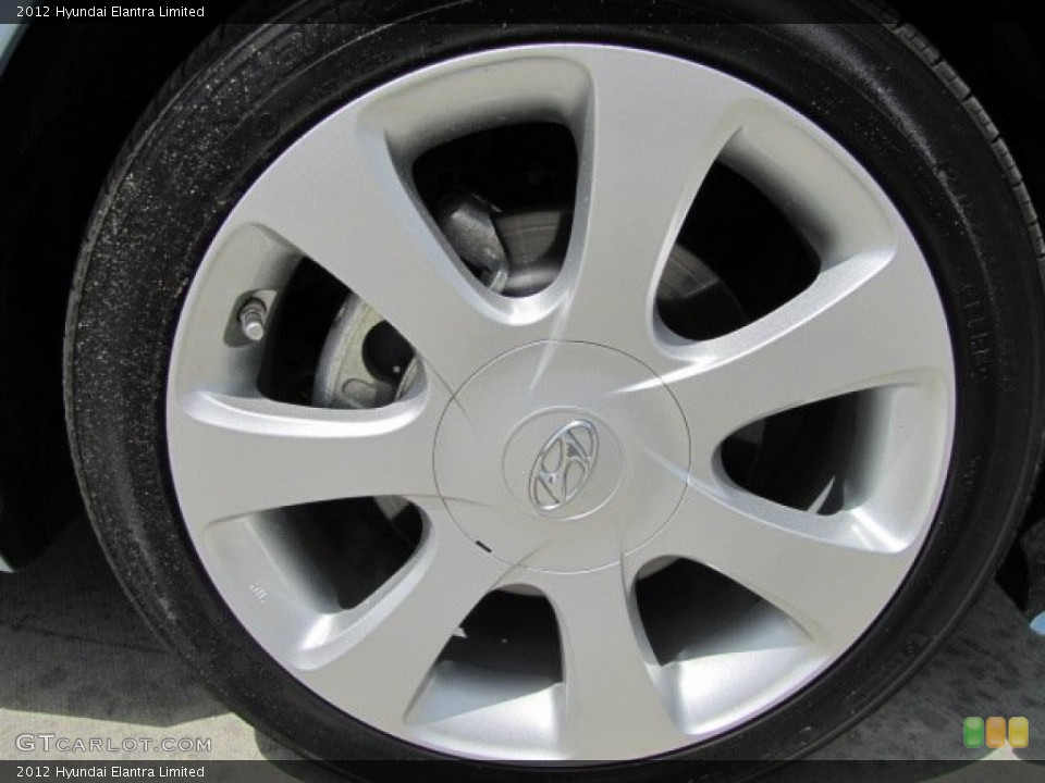 2012 Hyundai Elantra Limited Wheel and Tire Photo #67469047