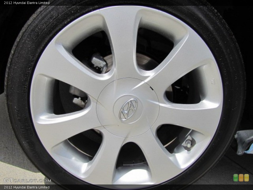 2012 Hyundai Elantra Limited Wheel and Tire Photo #67469053