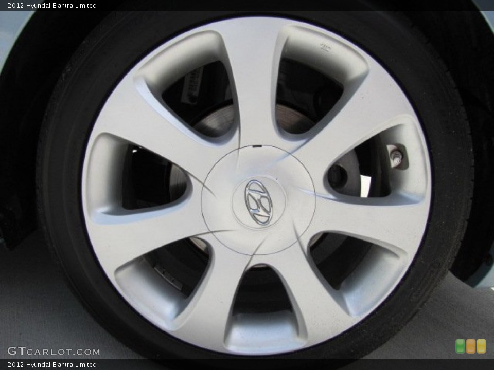 2012 Hyundai Elantra Limited Wheel and Tire Photo #67469062