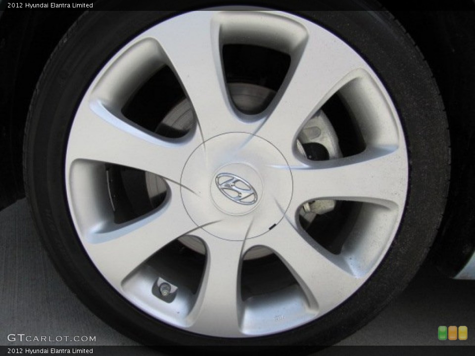 2012 Hyundai Elantra Limited Wheel and Tire Photo #67469073