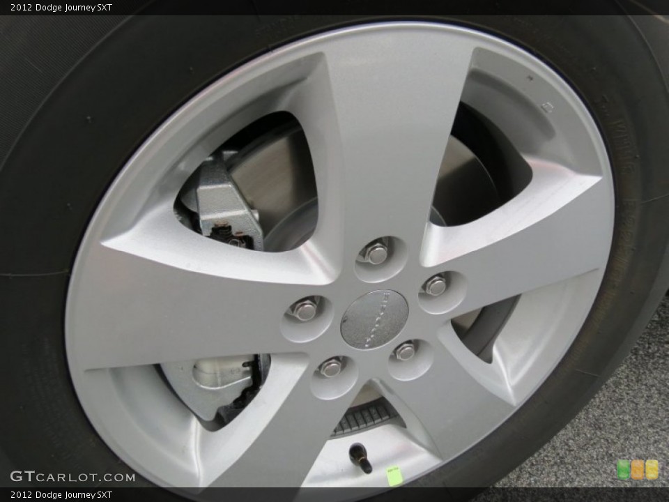 2012 Dodge Journey SXT Wheel and Tire Photo #67476928