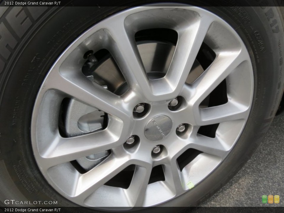 2012 Dodge Grand Caravan R/T Wheel and Tire Photo #67477642