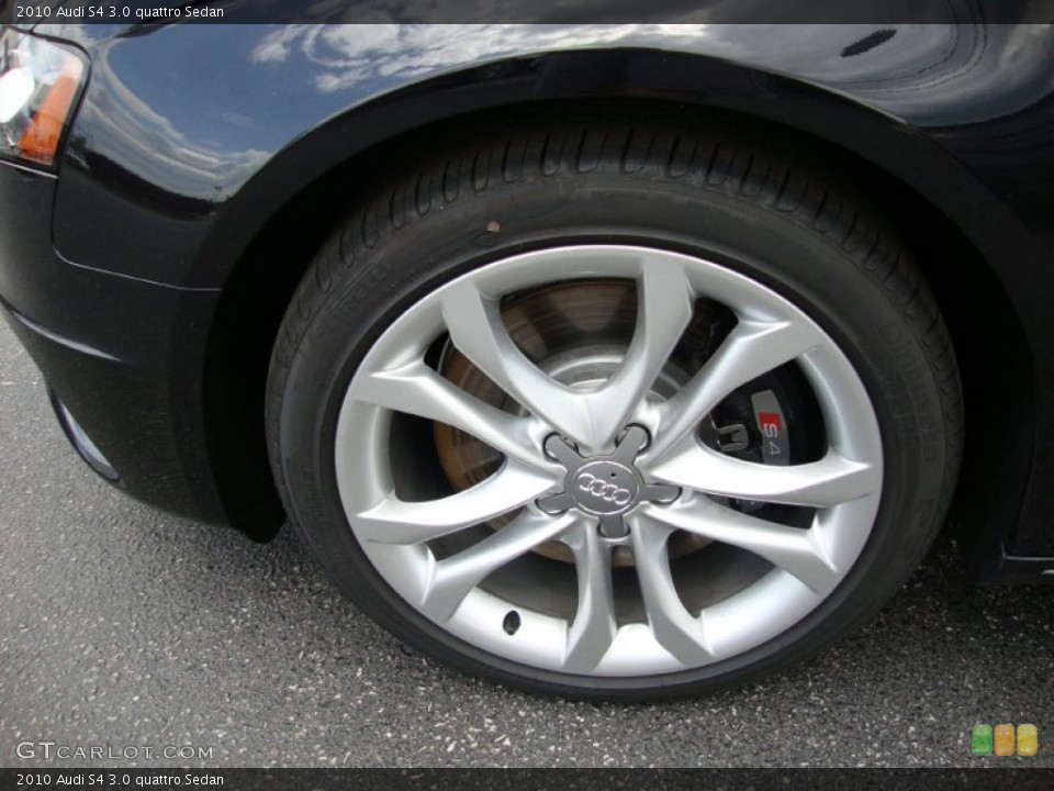 2010 Audi S4 3.0 quattro Sedan Wheel and Tire Photo #67481656