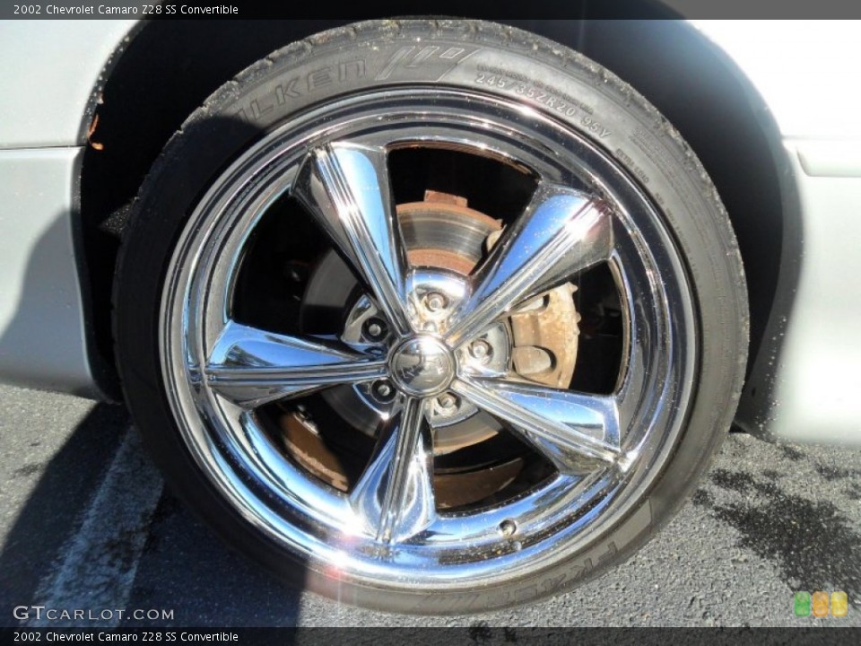 2002 Chevrolet Camaro Custom Wheel and Tire Photo #67483318