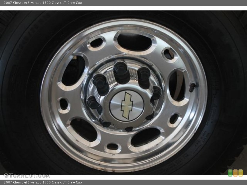 2007 Chevrolet Silverado 1500 Classic LT Crew Cab Wheel and Tire Photo #67483954
