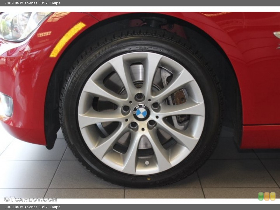 2009 BMW 3 Series 335xi Coupe Wheel and Tire Photo #67510361