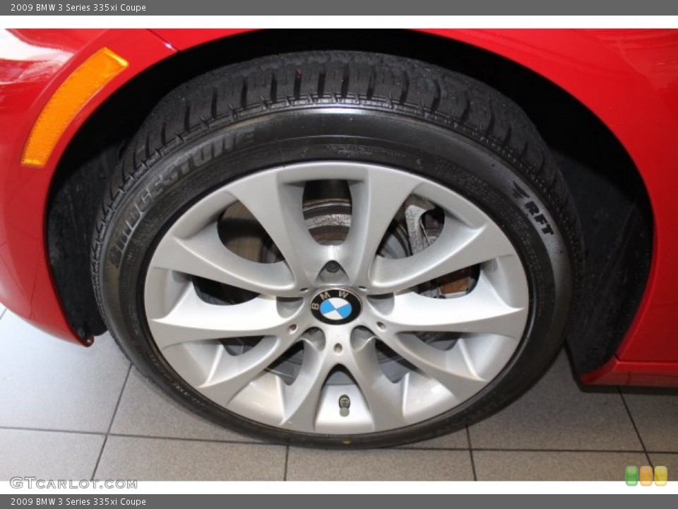 2009 BMW 3 Series 335xi Coupe Wheel and Tire Photo #67510367