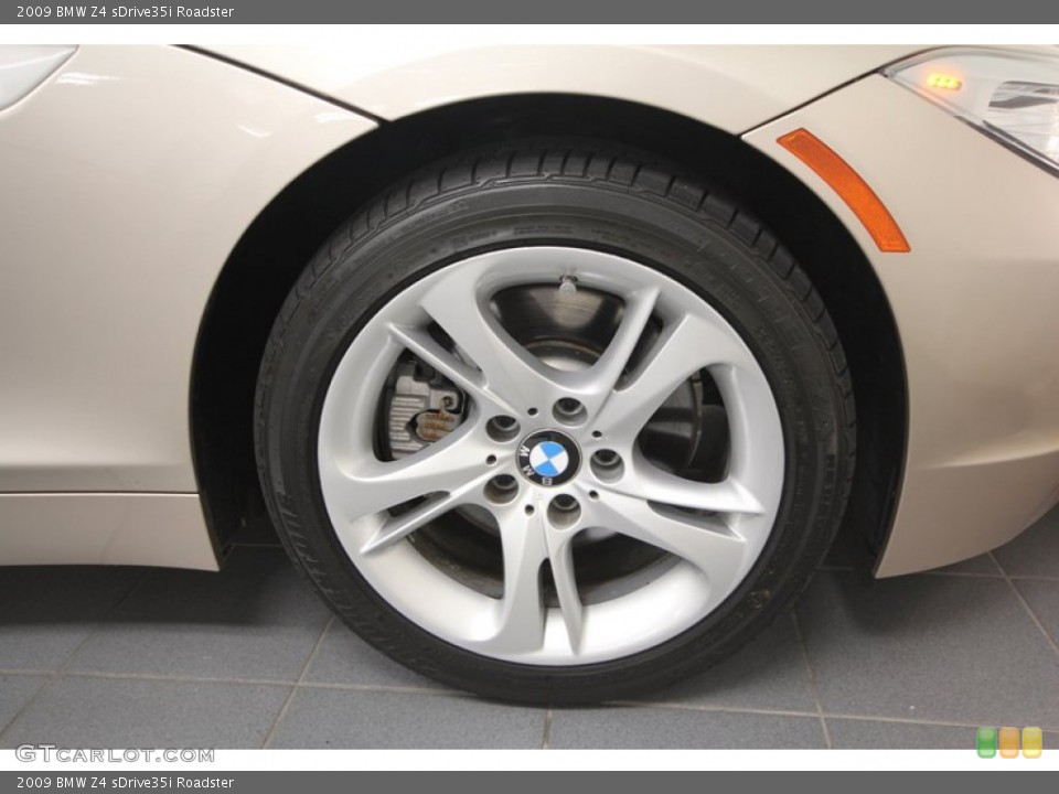 2009 BMW Z4 sDrive35i Roadster Wheel and Tire Photo #67510565