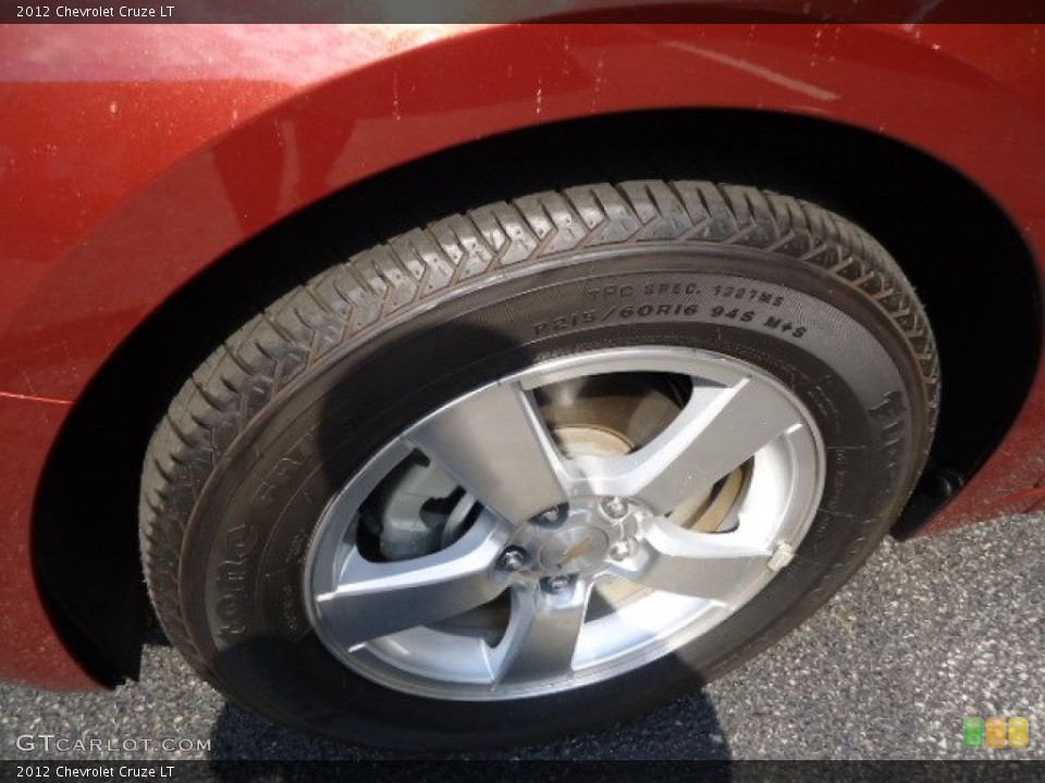 2012 Chevrolet Cruze LT Wheel and Tire Photo #67510643
