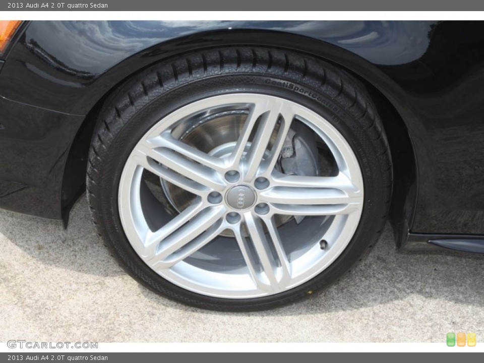 2013 Audi A4 2.0T quattro Sedan Wheel and Tire Photo #67513661