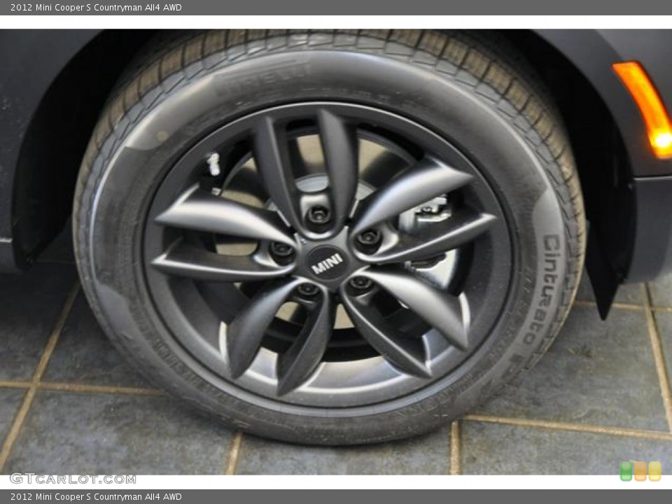 2012 Mini Cooper S Countryman All4 AWD Wheel and Tire Photo #67520702