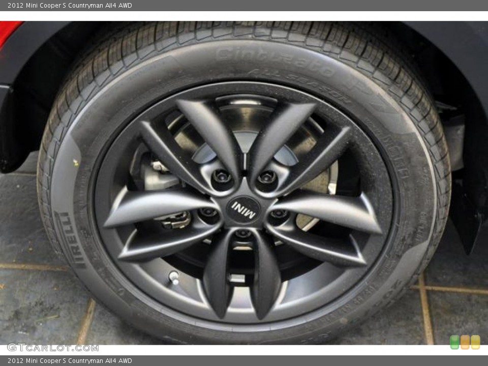 2012 Mini Cooper S Countryman All4 AWD Wheel and Tire Photo #67520711