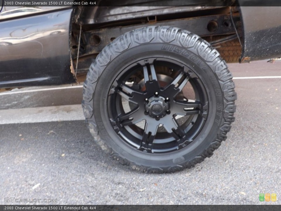 2003 Chevrolet Silverado 1500 Custom Wheel and Tire Photo #67521179