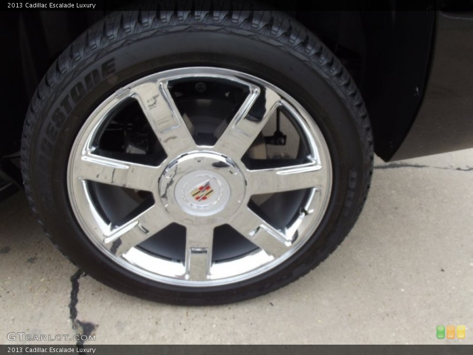 2013 Cadillac Escalade Luxury Wheel and Tire Photo #67521983