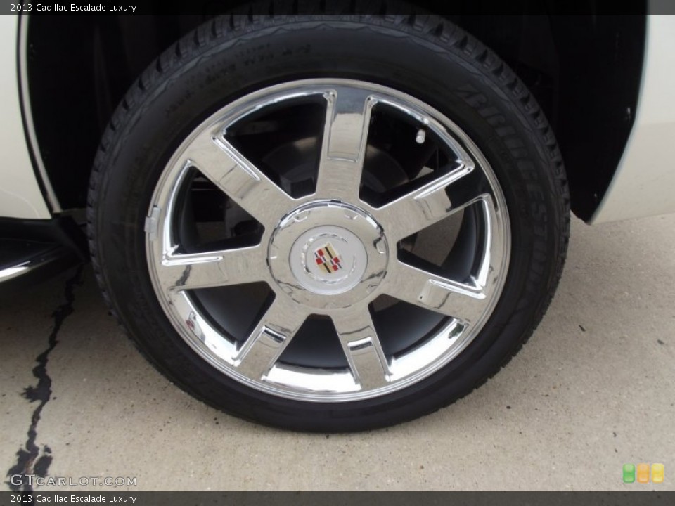 2013 Cadillac Escalade Luxury Wheel and Tire Photo #67522133