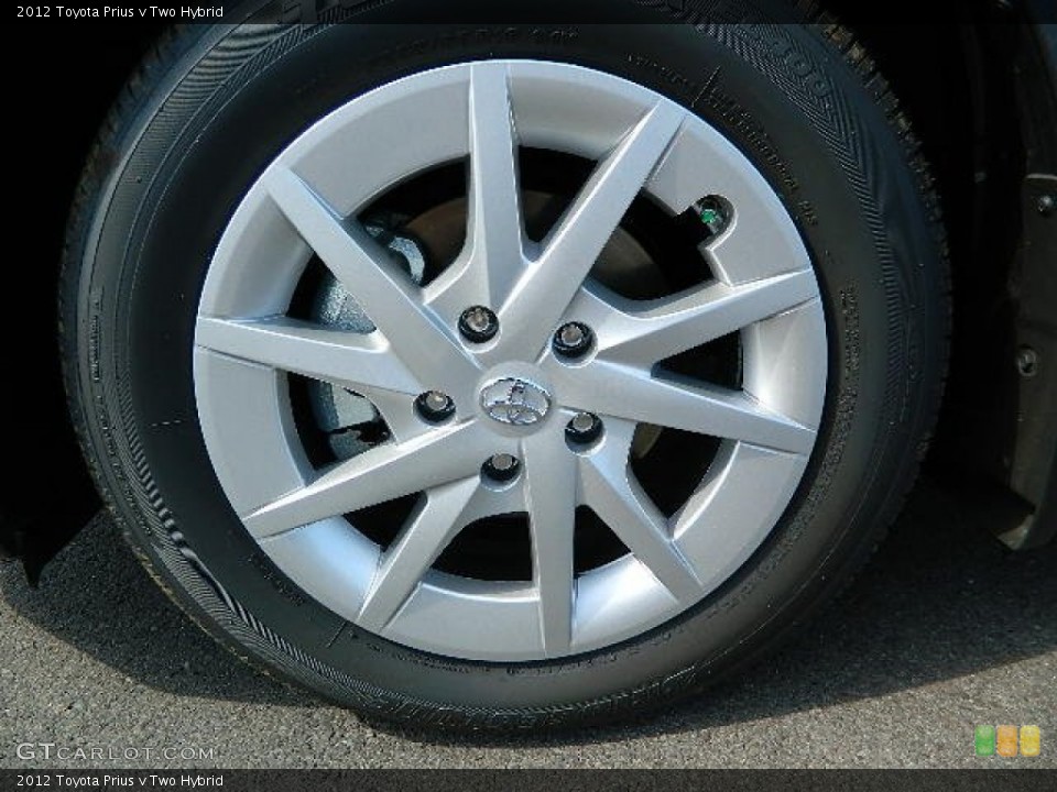2012 Toyota Prius v Two Hybrid Wheel and Tire Photo #67523951