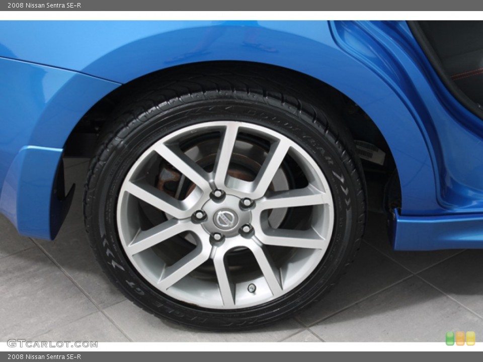 2008 Nissan Sentra SE-R Wheel and Tire Photo #67528286