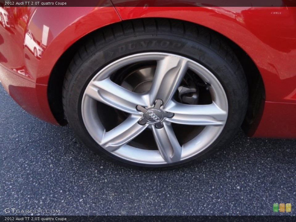 2012 Audi TT 2.0T quattro Coupe Wheel and Tire Photo #67533023