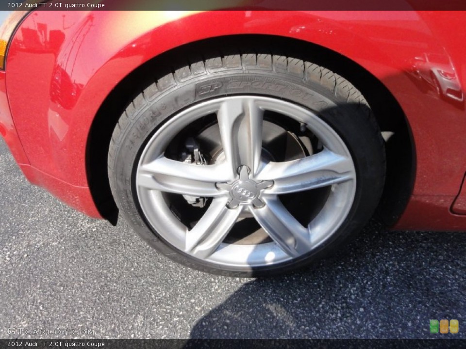 2012 Audi TT 2.0T quattro Coupe Wheel and Tire Photo #67533062