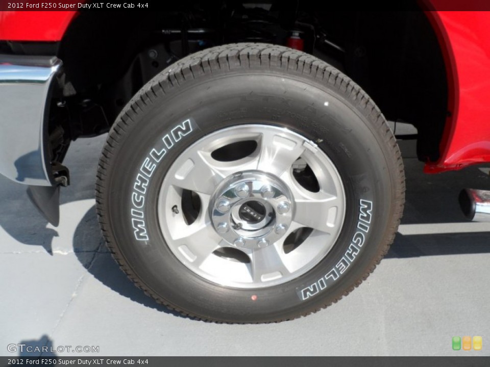 2012 Ford F250 Super Duty XLT Crew Cab 4x4 Wheel and Tire Photo #67541591