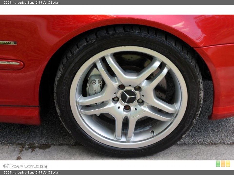 2005 Mercedes-Benz C 55 AMG Sedan Wheel and Tire Photo #67543194