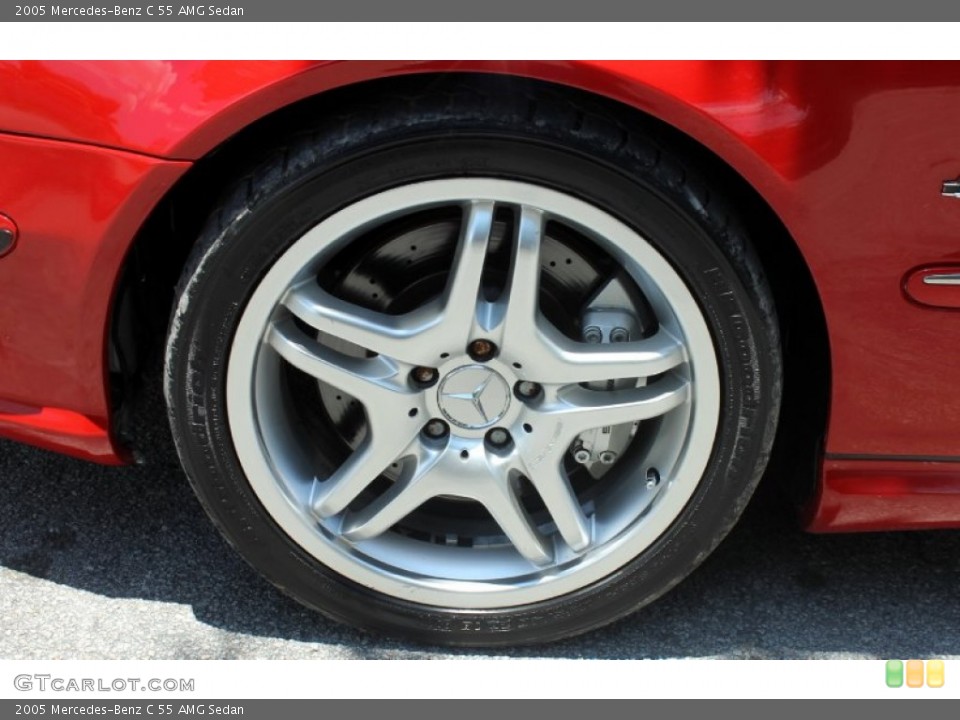 2005 Mercedes-Benz C 55 AMG Sedan Wheel and Tire Photo #67543203