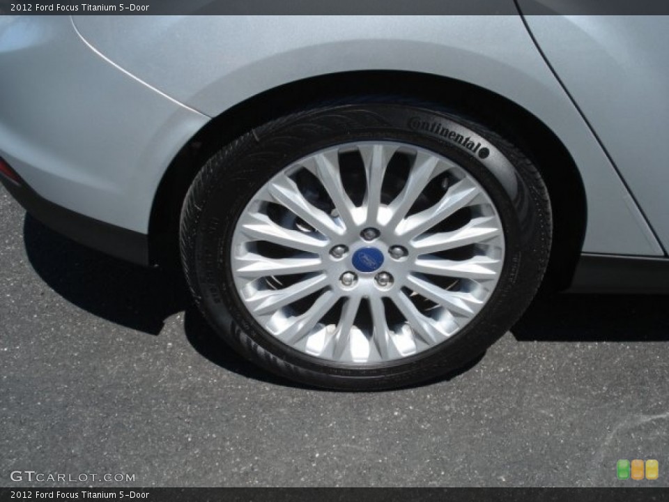 2012 Ford Focus Titanium 5-Door Wheel and Tire Photo #67549155