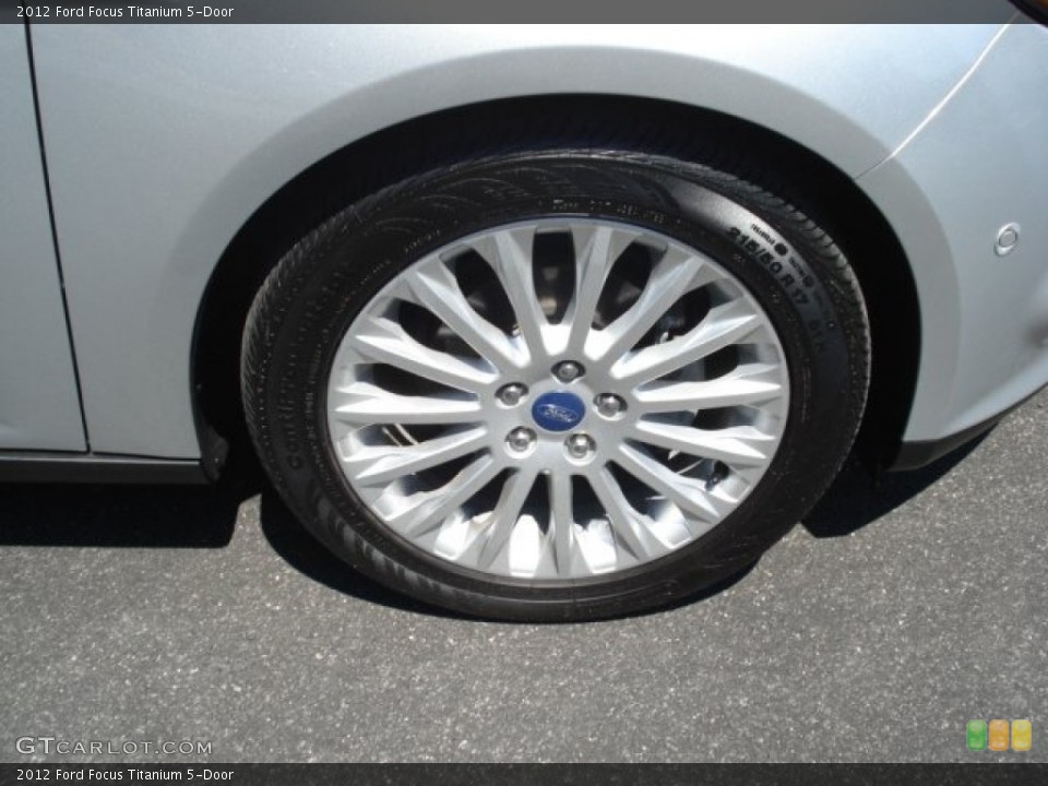 2012 Ford Focus Titanium 5-Door Wheel and Tire Photo #67549164