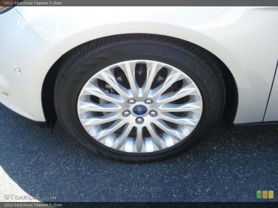 2012 Ford Focus Titanium 5-Door Wheel and Tire Photo #67549173