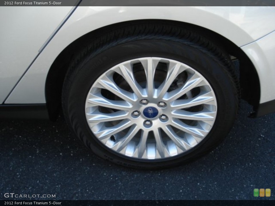 2012 Ford Focus Titanium 5-Door Wheel and Tire Photo #67549182