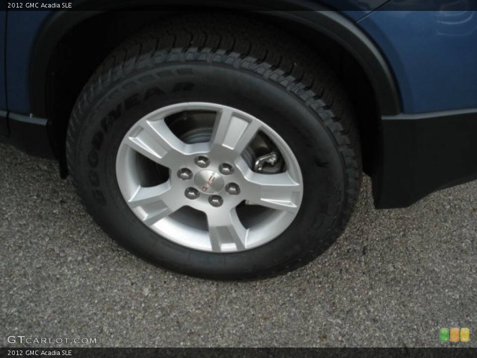 2012 GMC Acadia SLE Wheel and Tire Photo #67552716