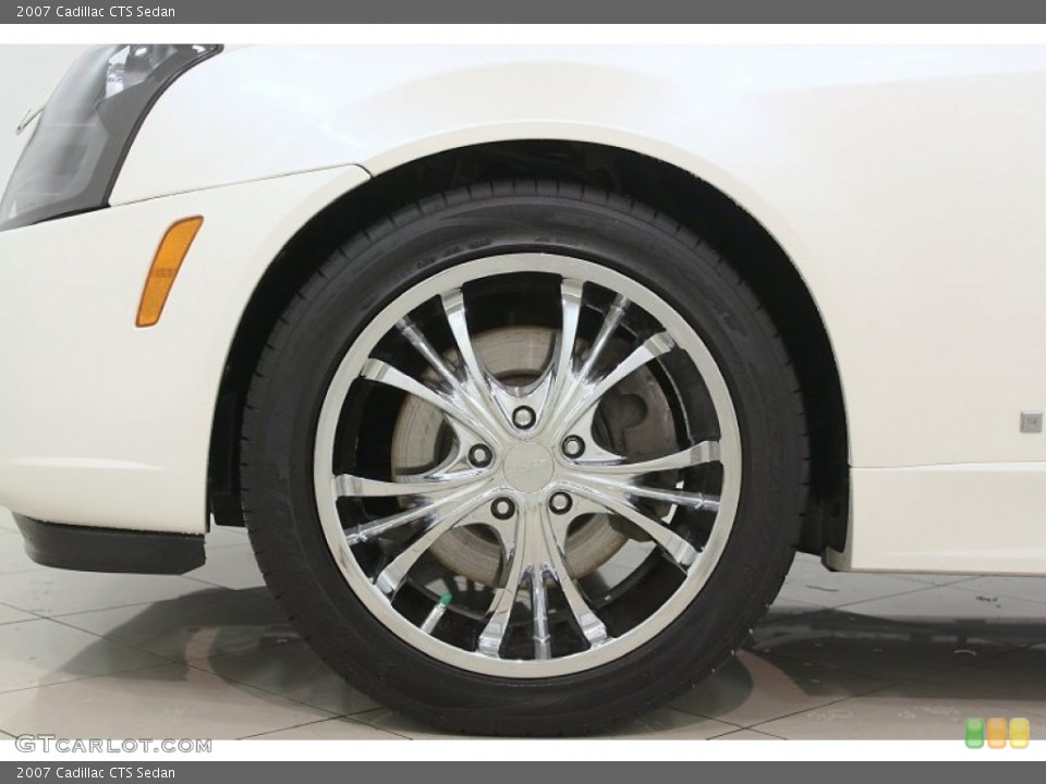 2007 Cadillac CTS Custom Wheel and Tire Photo #67554462