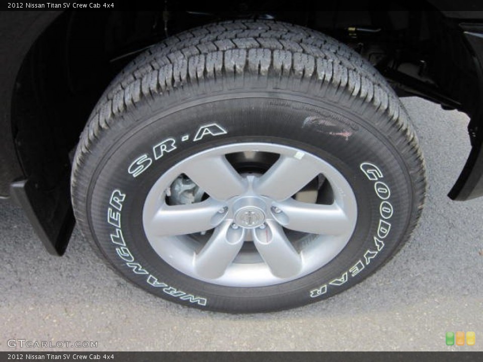 2012 Nissan Titan SV Crew Cab 4x4 Wheel and Tire Photo #67559721