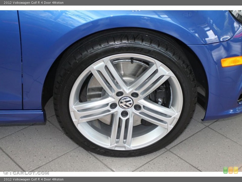 2012 Volkswagen Golf R 4 Door 4Motion Wheel and Tire Photo #67569564