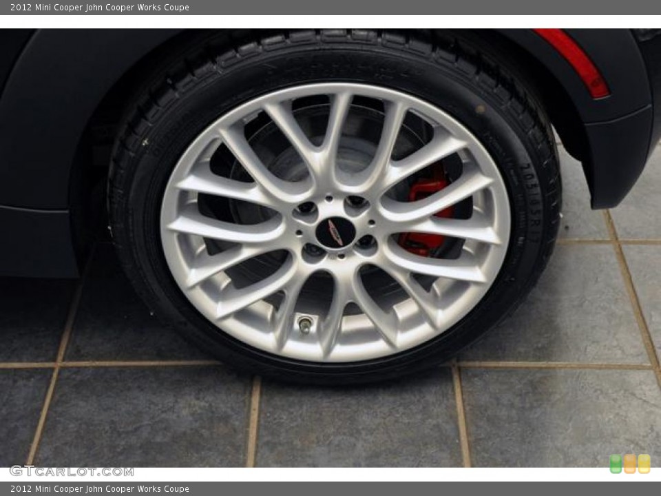 2012 Mini Cooper John Cooper Works Coupe Wheel and Tire Photo #67569601