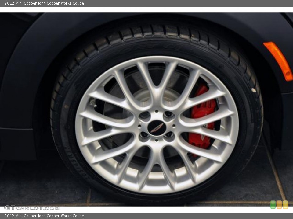 2012 Mini Cooper John Cooper Works Coupe Wheel and Tire Photo #67569727