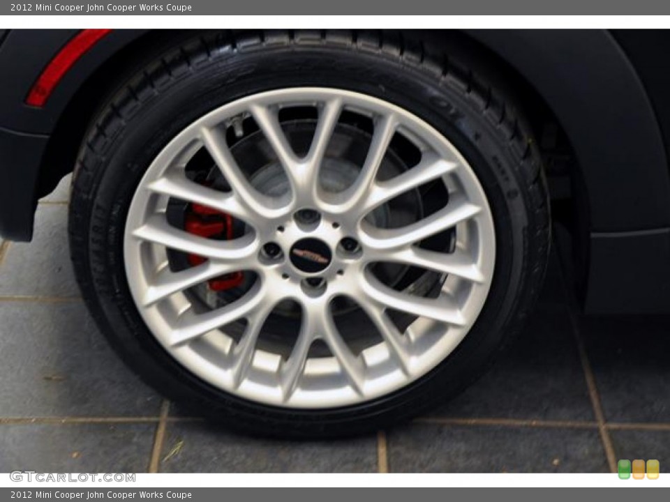 2012 Mini Cooper John Cooper Works Coupe Wheel and Tire Photo #67569736